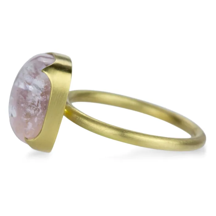 Gabriella Kiss Cushion Kunzite Ring | Rings