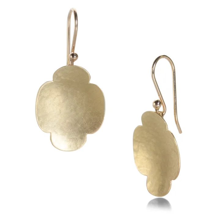 Gabriella Kiss Earrings Oval Scallop Earrings