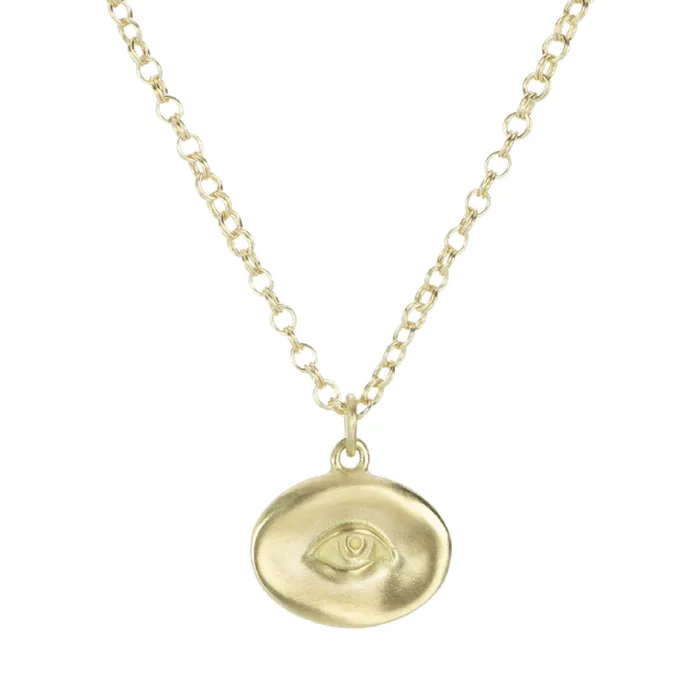 Gabriella Kiss Necklaces 14k Small Eye Necklace