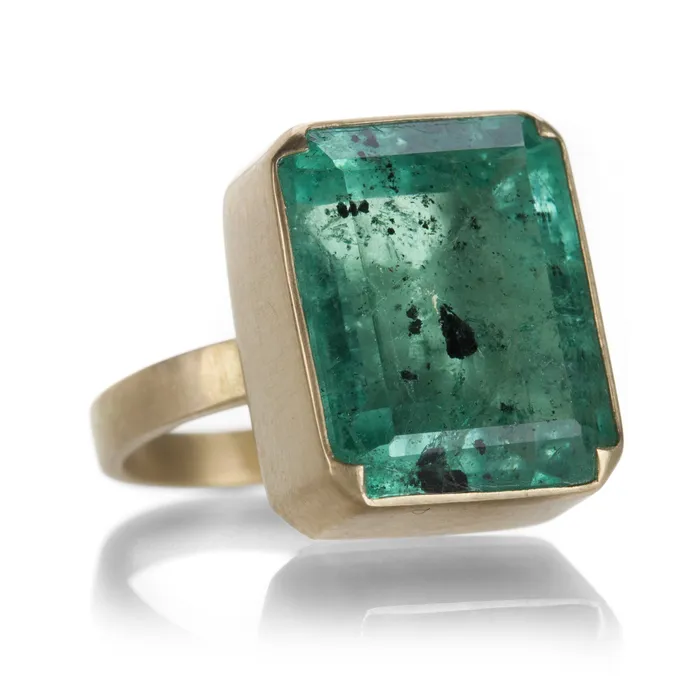 Gabriella Kiss Rings Polonga Colombian Emerald Ring