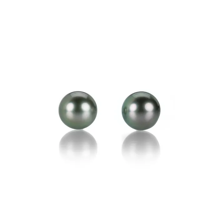 Gellner Gray Tahitian Pearl Studs Earrings