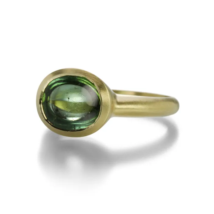 Grass Green Tourmaline Ring Maria Beaulieu Rings