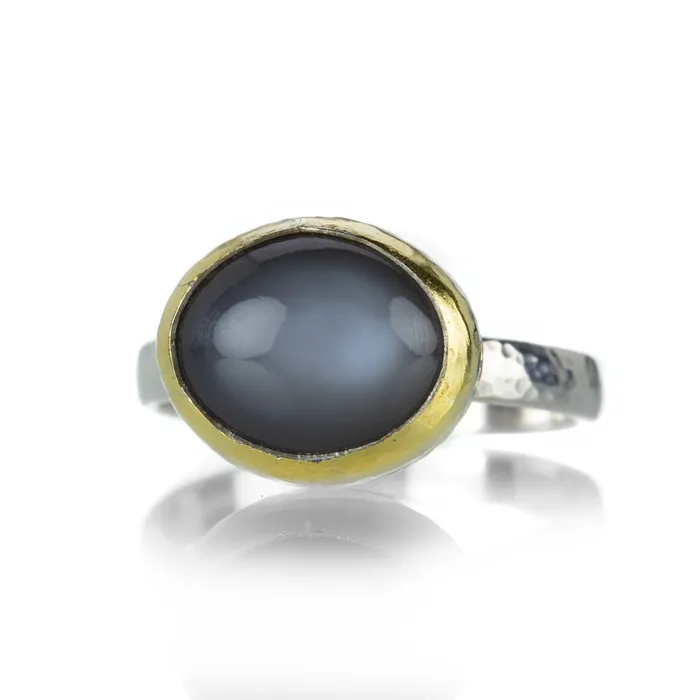 Gurhan Mixed Metal Cabochon Moonstone Ring Rings