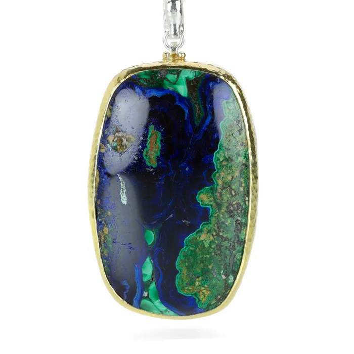 Gurhan Necklaces Azurite Pendant Necklace