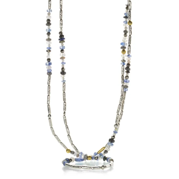 Gurhan Necklaces Flurries Mixed Gemstone Necklace