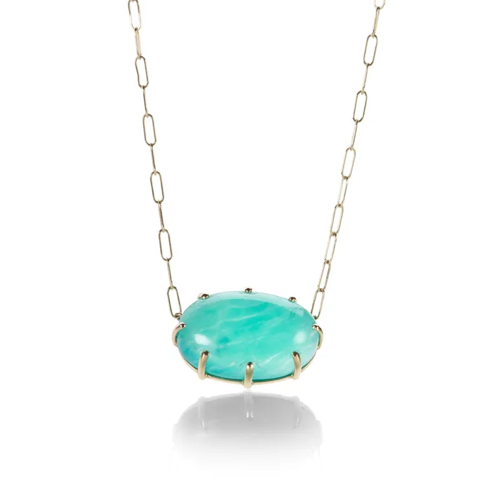 Jamie Joseph Necklaces Oval Amazonite Necklace