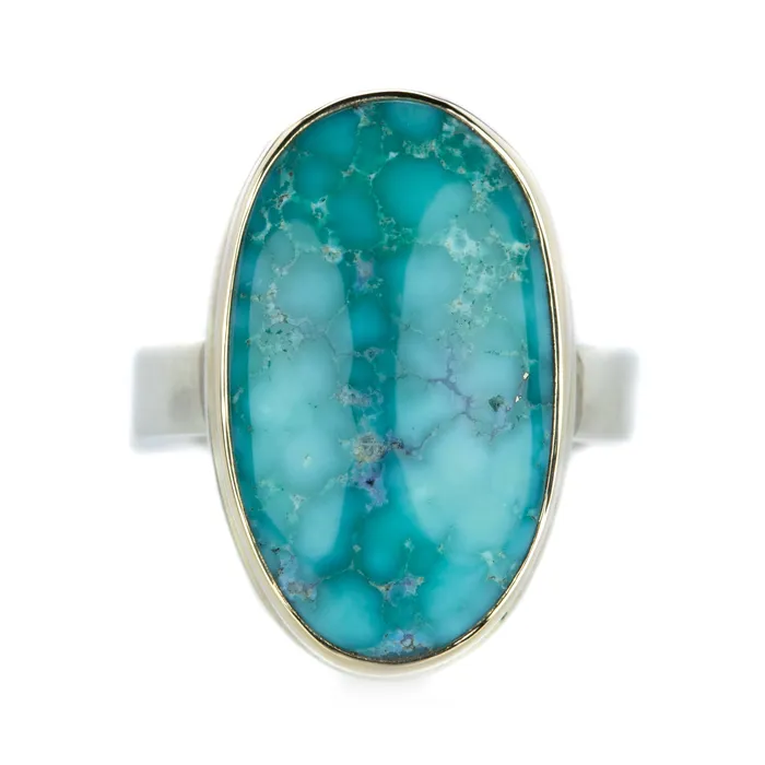 Jamie Joseph White Water Turquoise Ring Rings