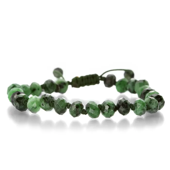 Joseph Brooks 8mm Faceted Zoisite Bead Bracelet Bracelets