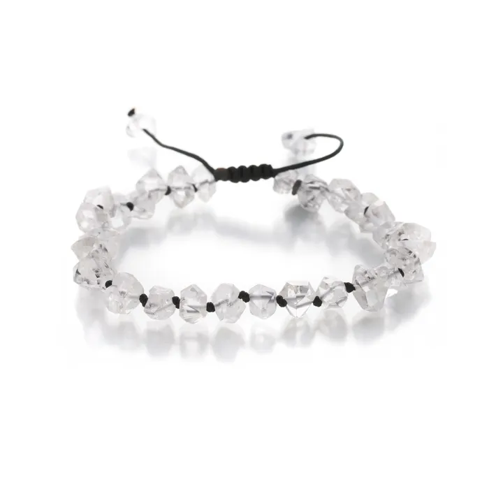 Joseph Brooks Bracelets 6mm Herkimer Quartz Bracelet