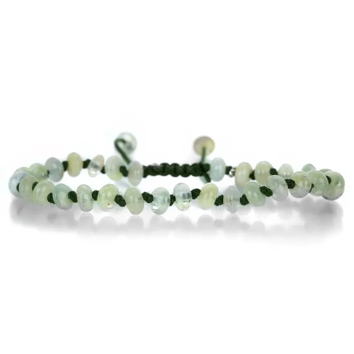 Joseph Brooks Bracelets 6mm Smooth Beryl Rondelle Bracelet