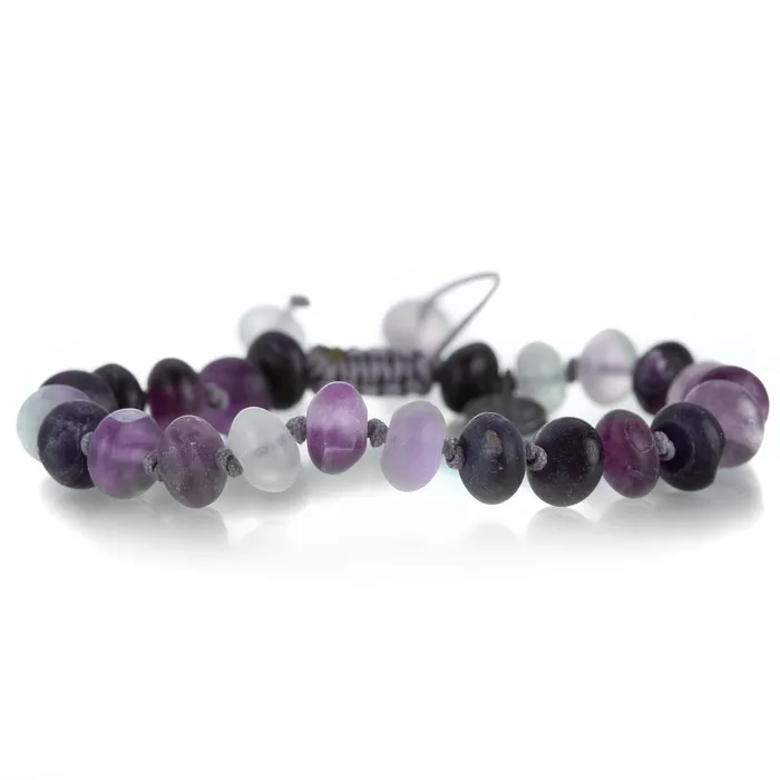 Joseph Brooks Bracelets 8mm Purple Florite Bracelet