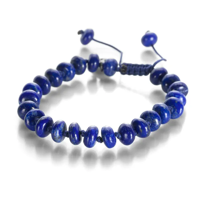 Joseph Brooks Bracelets 8mm Smooth Lapis Bead Bracelet