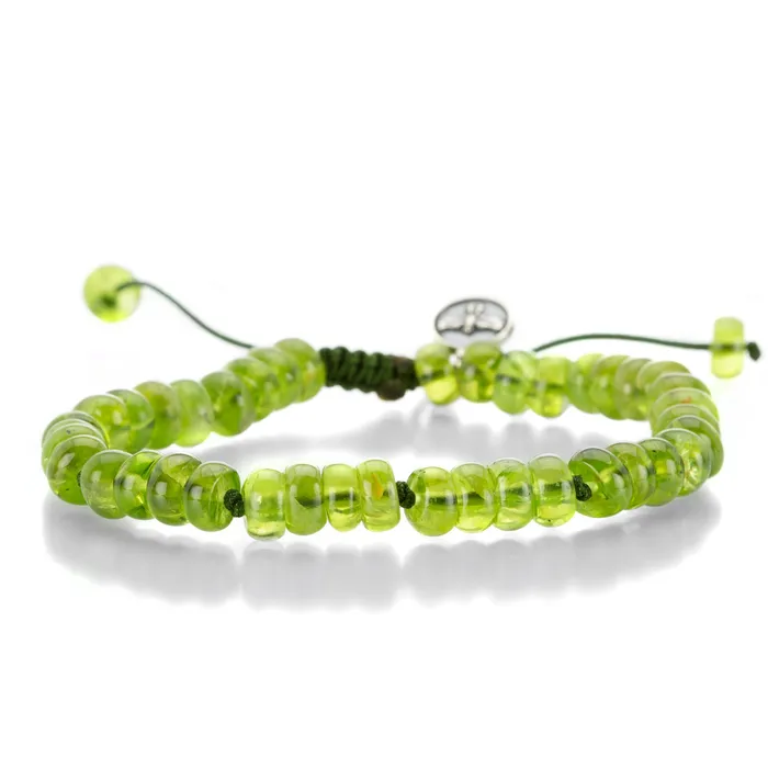 Joseph Brooks Bracelets 8mm Smooth Peridot Beaded Bracelet