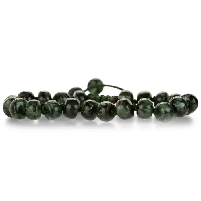 Joseph Brooks Bracelets 8mm Smooth Seraphinite Beaded Bracelet