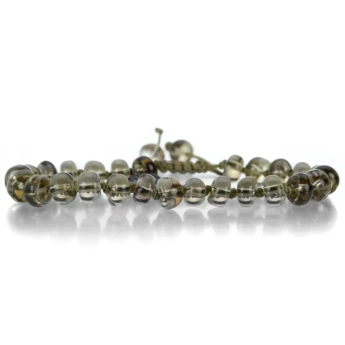 Joseph Brooks Bracelets 8mm Smooth Smoky Quartz Beaded Bracelet