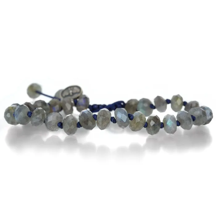 Joseph Brooks Bracelets Hand-Knotted Labradorite Bracelet