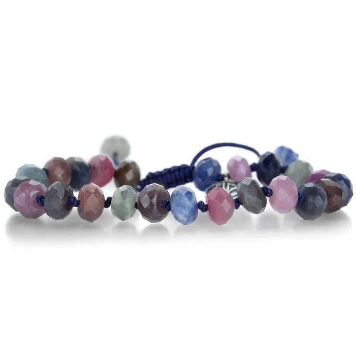 Joseph Brooks Faceted 8mm Sapphire Bracelet Bracelets