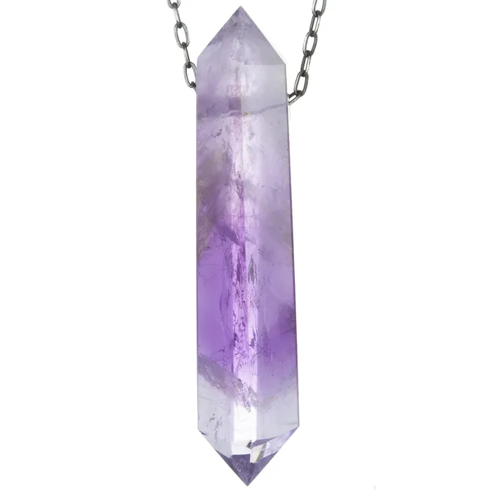 Joseph Brooks Necklaces 61mm Amethyst Crystal Necklace