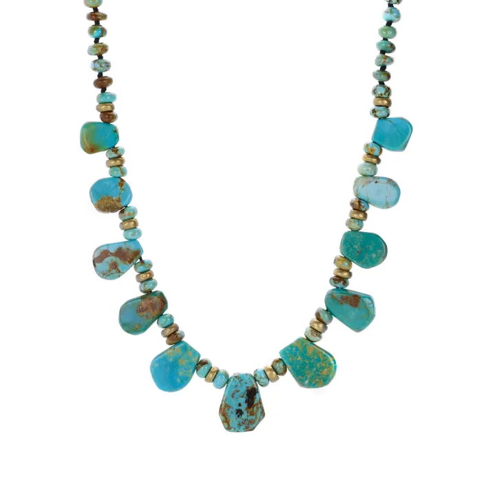 Joseph Brooks Necklaces Arizona Turquoise Bib Necklace