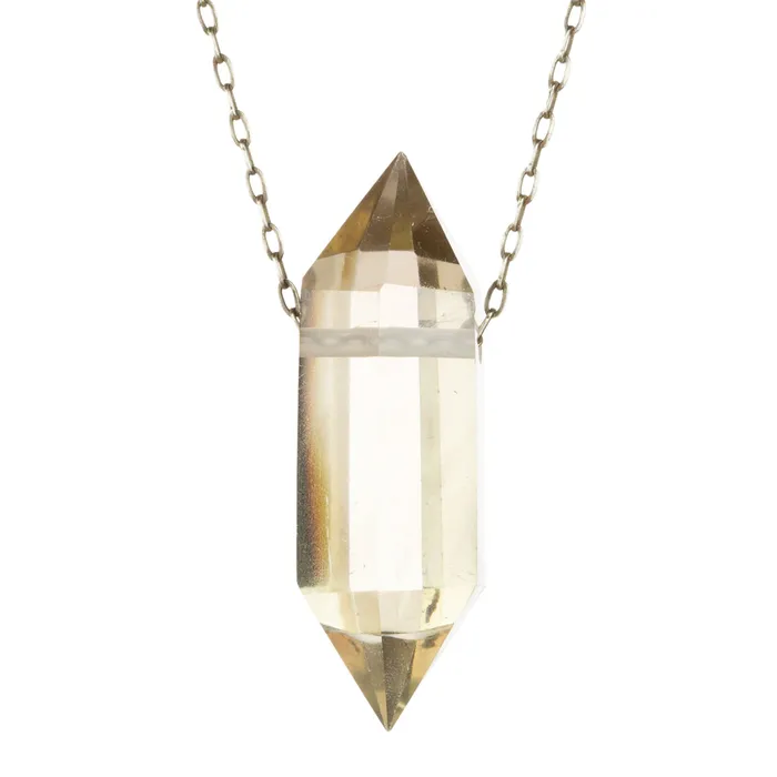 Joseph Brooks Necklaces Smoky Quartz Pendant Necklace