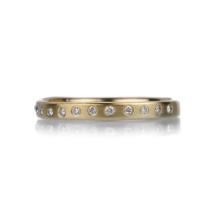 Kate Maller Rings 18k Everyday Diamond Band