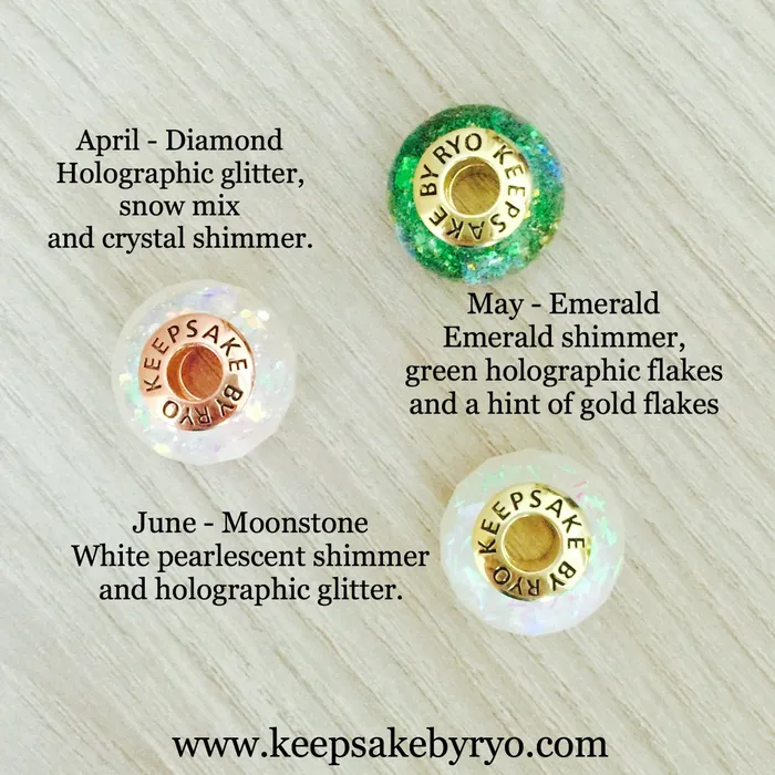 Keepsake by Ryo Charm Necklaces | BIRTHSTONE CHARM SERIES