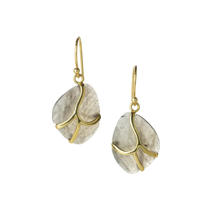 Labradorite Butterfly Earrings Rachel Atherley Earrings