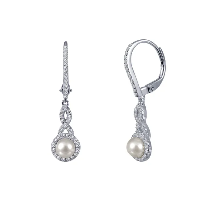 Lafonn Earrings Cultured Freshwater Pearl Earrings