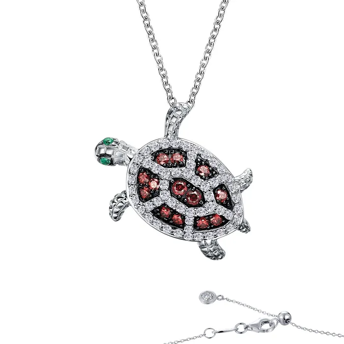 Lafonn Necklaces Whimsical Sea Turtle Necklace