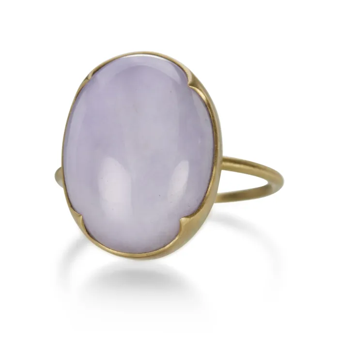 Lilac Jade Ring Gabriella Kiss Rings