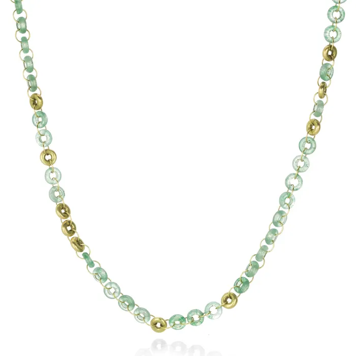 Mallary Marks Necklaces Green Agate Spice Necklace