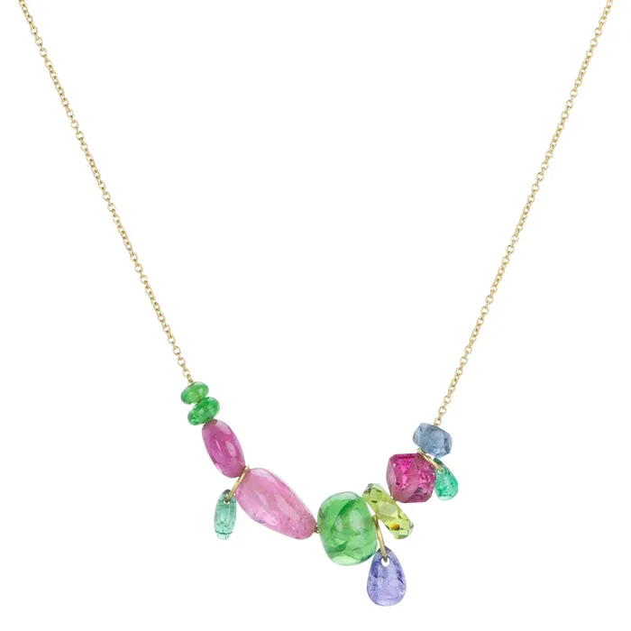 Mallary Marks Necklaces Multicolored Mini Collage Necklace