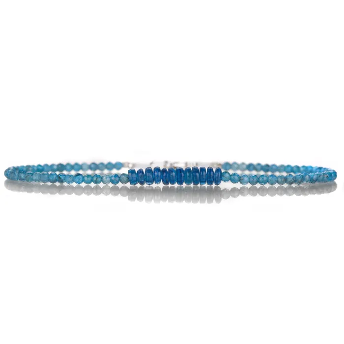 Margaret Solow Bracelets Beaded Apatite Bracelet