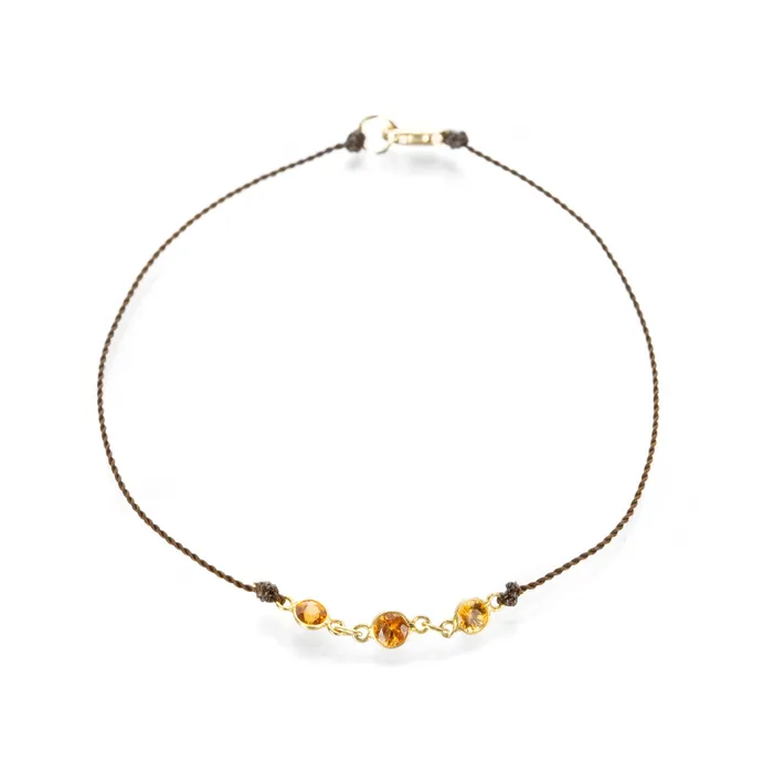 Margaret Solow Bracelets Yellow Sapphire Bracelet