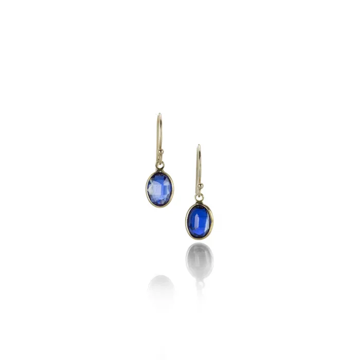 Margaret Solow Earrings Kyanite Earrings