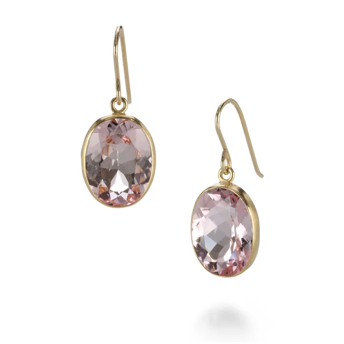 Maria Beaulieu Morganite Earrings Earrings