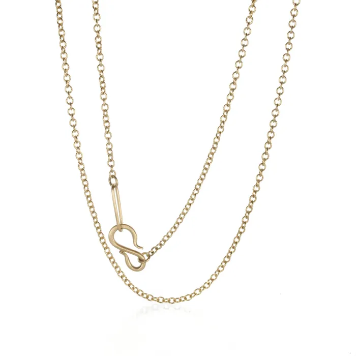 Maria Beaulieu Necklaces 18k Tiny Chain Necklace 18