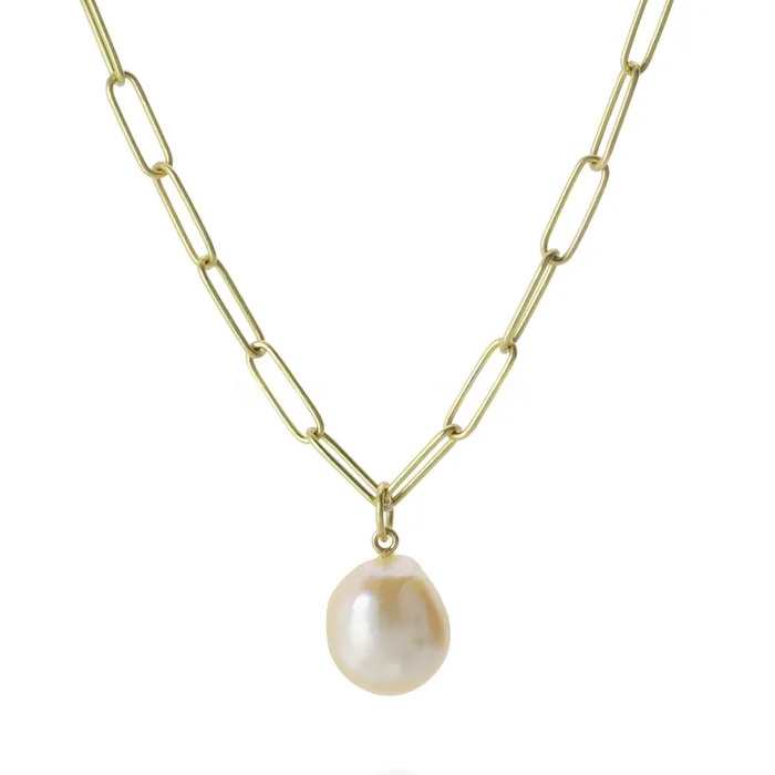 Maria Beaulieu Necklaces Apricot Freshwater Pearl (Pendant Only)