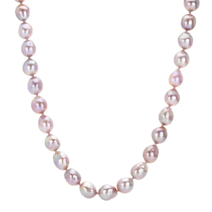 Maria Beaulieu Necklaces Soft Purple Pink Freshwater Pearl Necklace