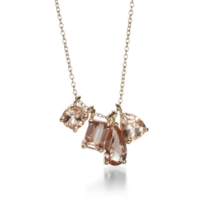 Mixed Imperial Topaz Story Necklace Nicole Landaw Necklaces