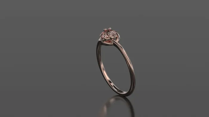 Morganite Engagement Ring Rose Gold Engagement Ring Morganite Ring Morganite Gold Rose Gold Morganite Ring | FL LLC Rings