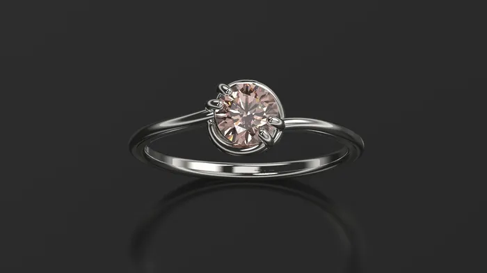 Morganite Engagement Ring Rose Gold Engagement Ring Morganite Ring Morganite Gold Rose Gold Morganite Ring | FL LLC Rings