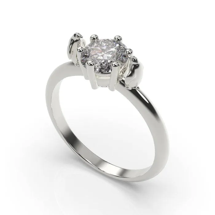 MyUniqueRing Rings | Penguin Engagement Ring Penguin Ring White Gold