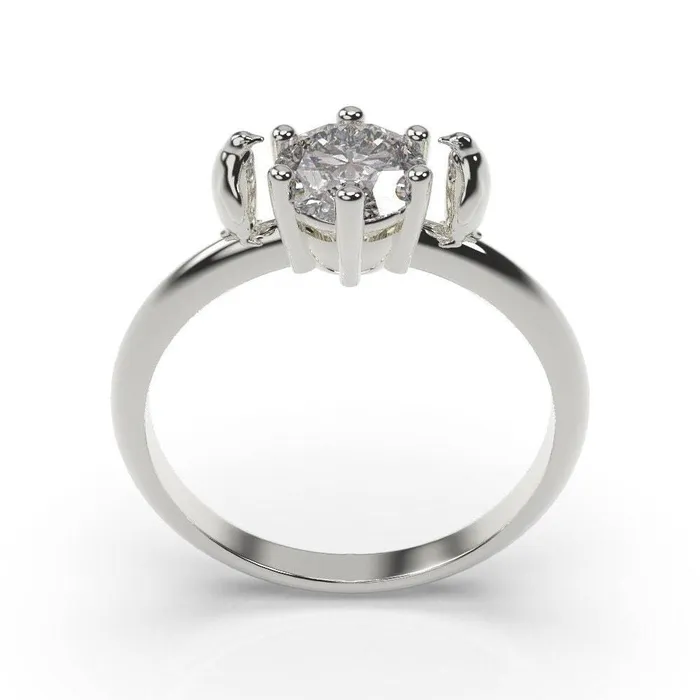 MyUniqueRing Rings | Penguin Engagement Ring Penguin Ring White Gold