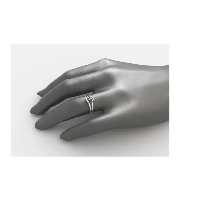 MyUniqueRing Turtle Engagement Ring White Gold Turtle | Rings