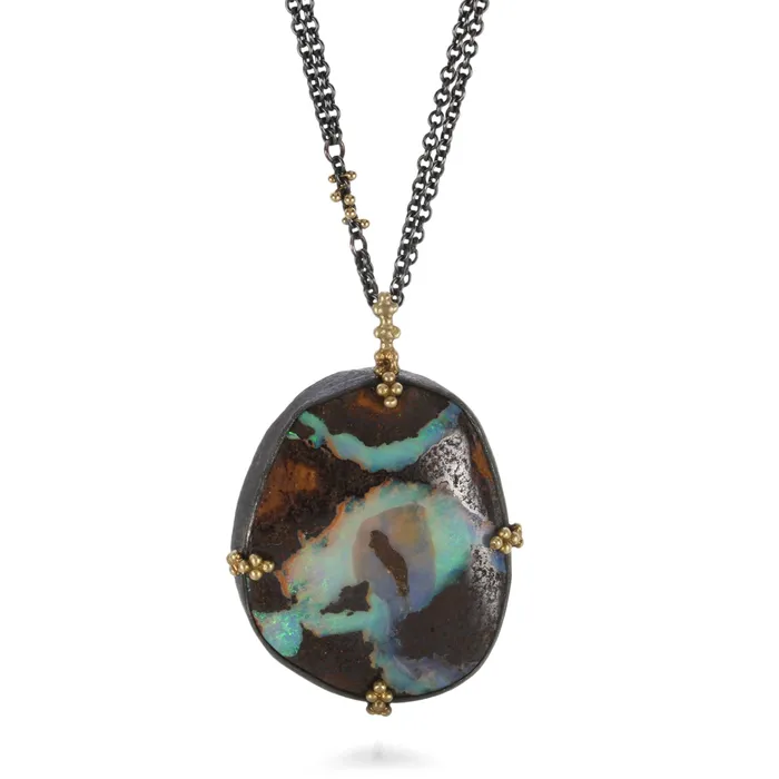 Necklaces Amali Opal Granulated Necklace