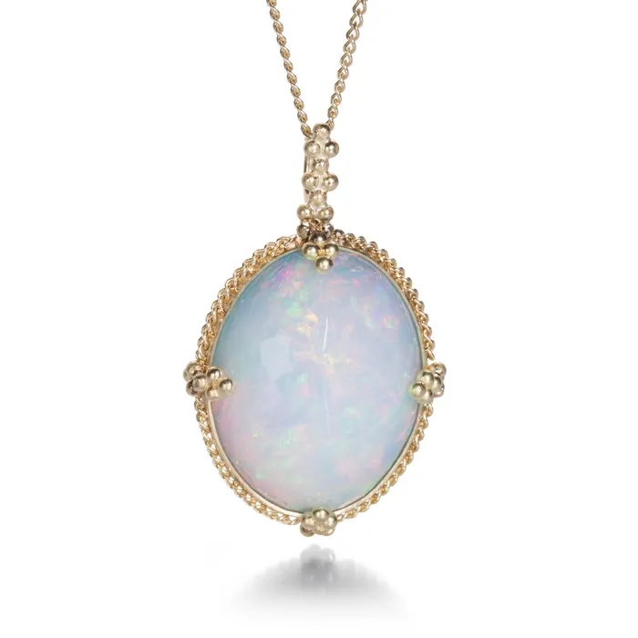 Necklaces Amali Oval Opal Necklace