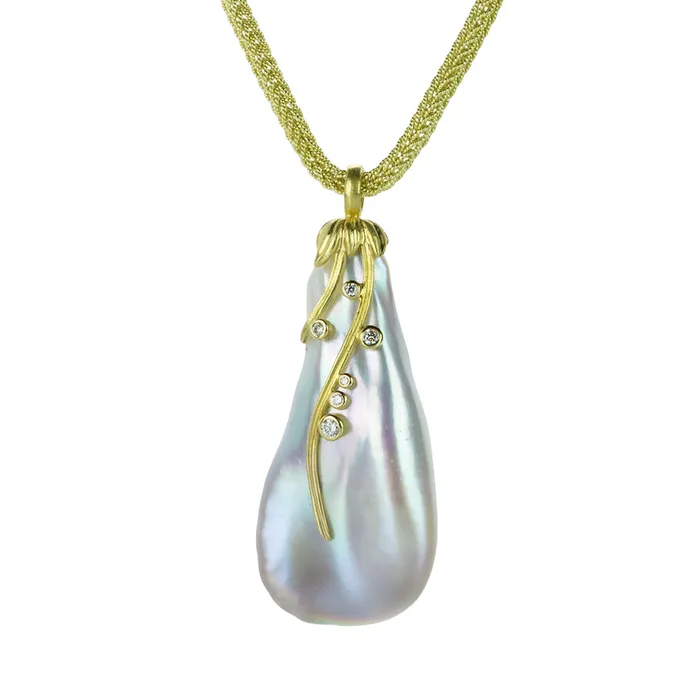 Necklaces Barbara Heinrich Freshwater Pearl Pendant Necklace