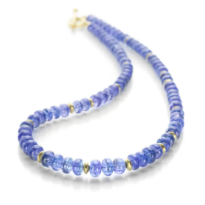 Necklaces Barbara Heinrich Graduated Tanzanite Necklace