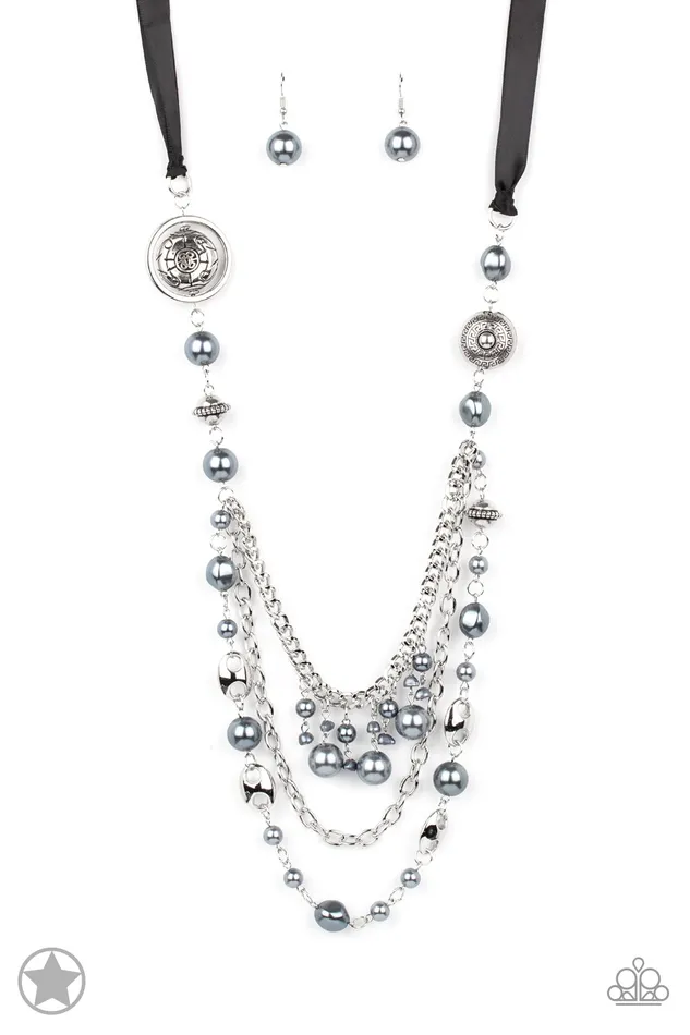 Necklaces | diannesjewelryshop Paparazzi All The Trimmings - Black Blockbuster Necklace